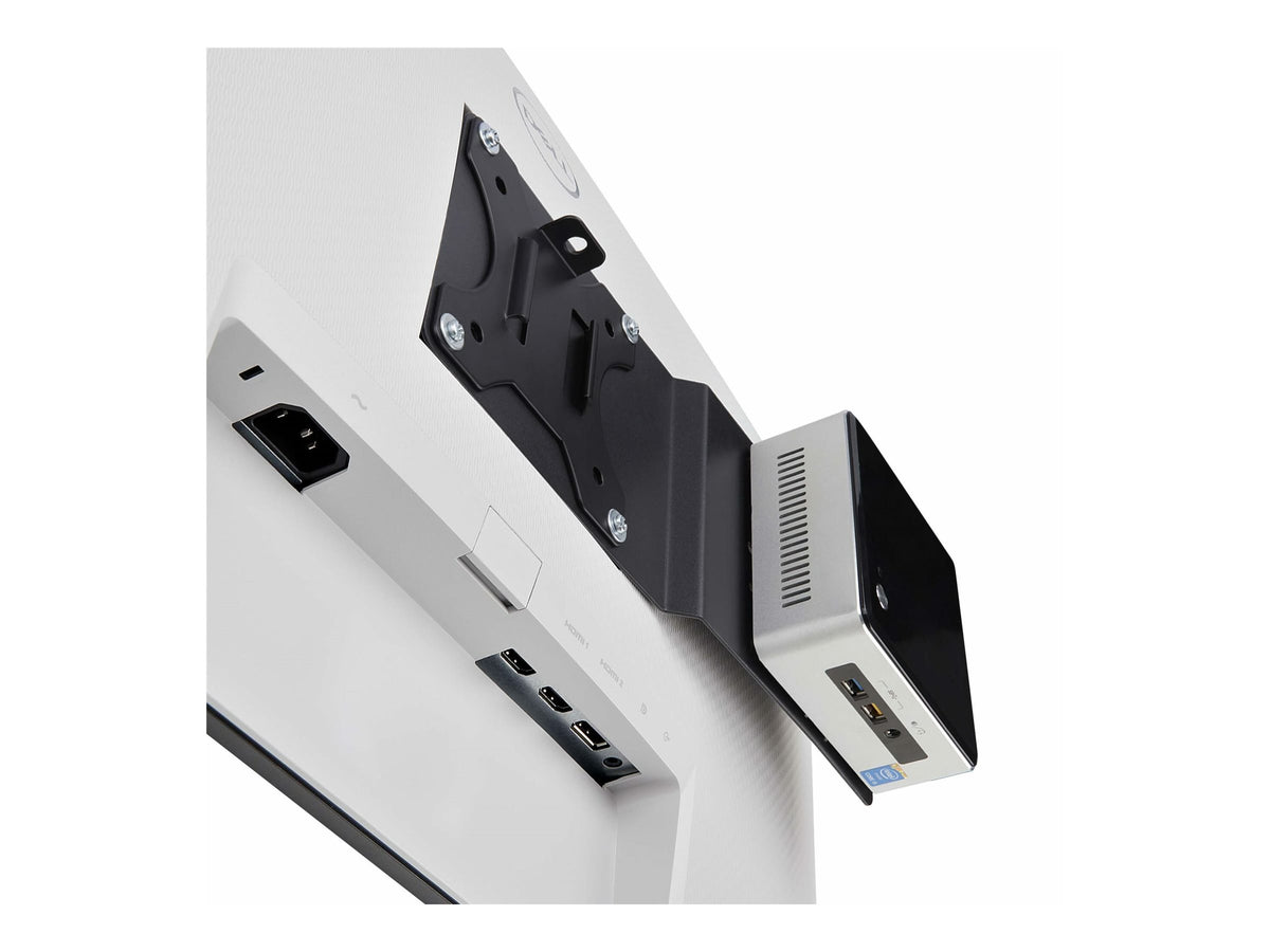 STARTECH.COM VESA Halterung fur Mini Pc/NUC/Thin Clients oder Docking Stationen Adapterplatte VESA 75x75/100x100 Kompatibel