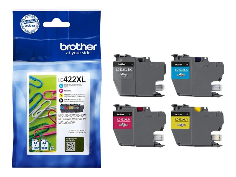 BROTHER LC422XL HY Value BP Tintenpatrone Detailansicht
