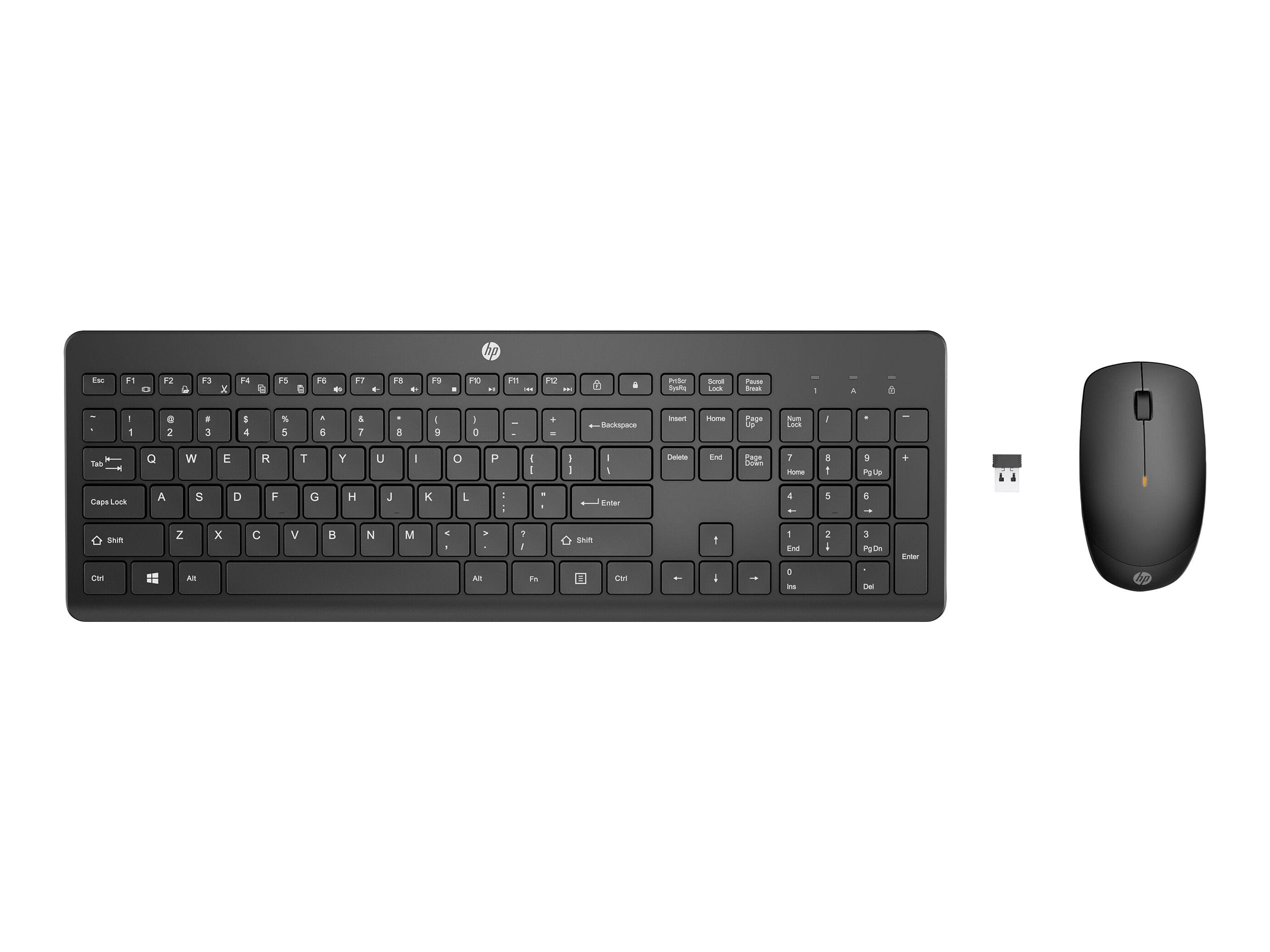 HP 235 Wireless Mouse und Tastatur Detailansicht