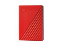 WD My Passport 6TB portable HDD USB3.0 USB2.0 compatible Red Retail
