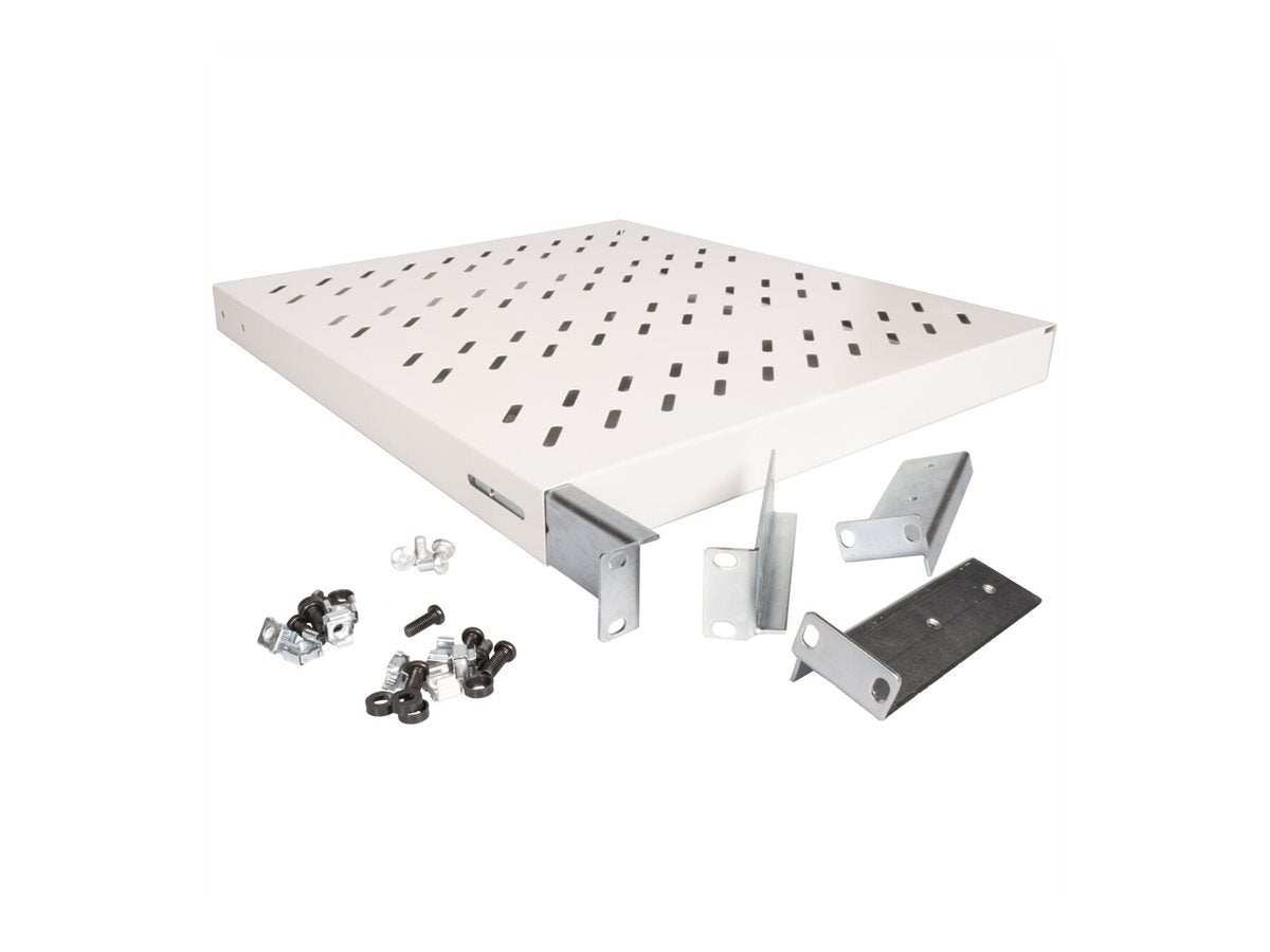 ROLINE Fachboden 48,26cm 19Zoll 1 HE 500 T 50 kg grau - Detailansicht