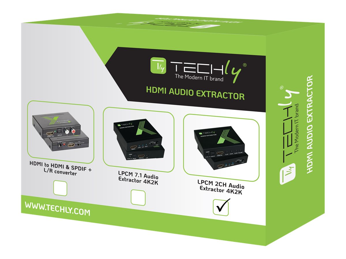 TECHLY Audio Extractor Vorderansicht
