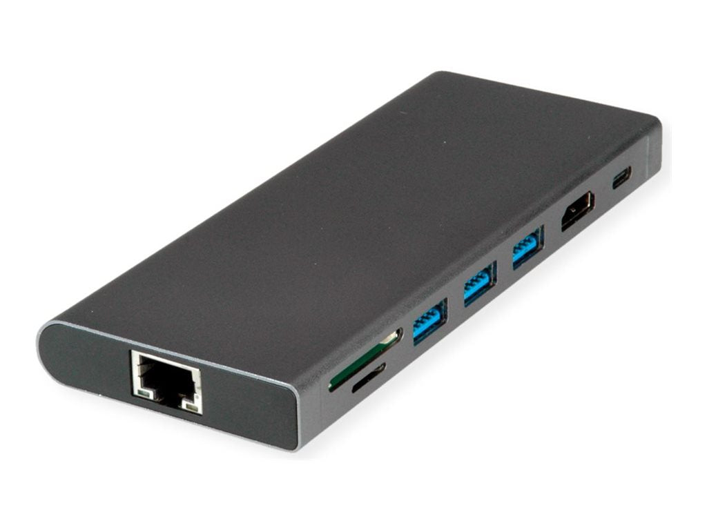 VALUE USB Typ C Dockingstation HDMI 4K60 Vorderansicht