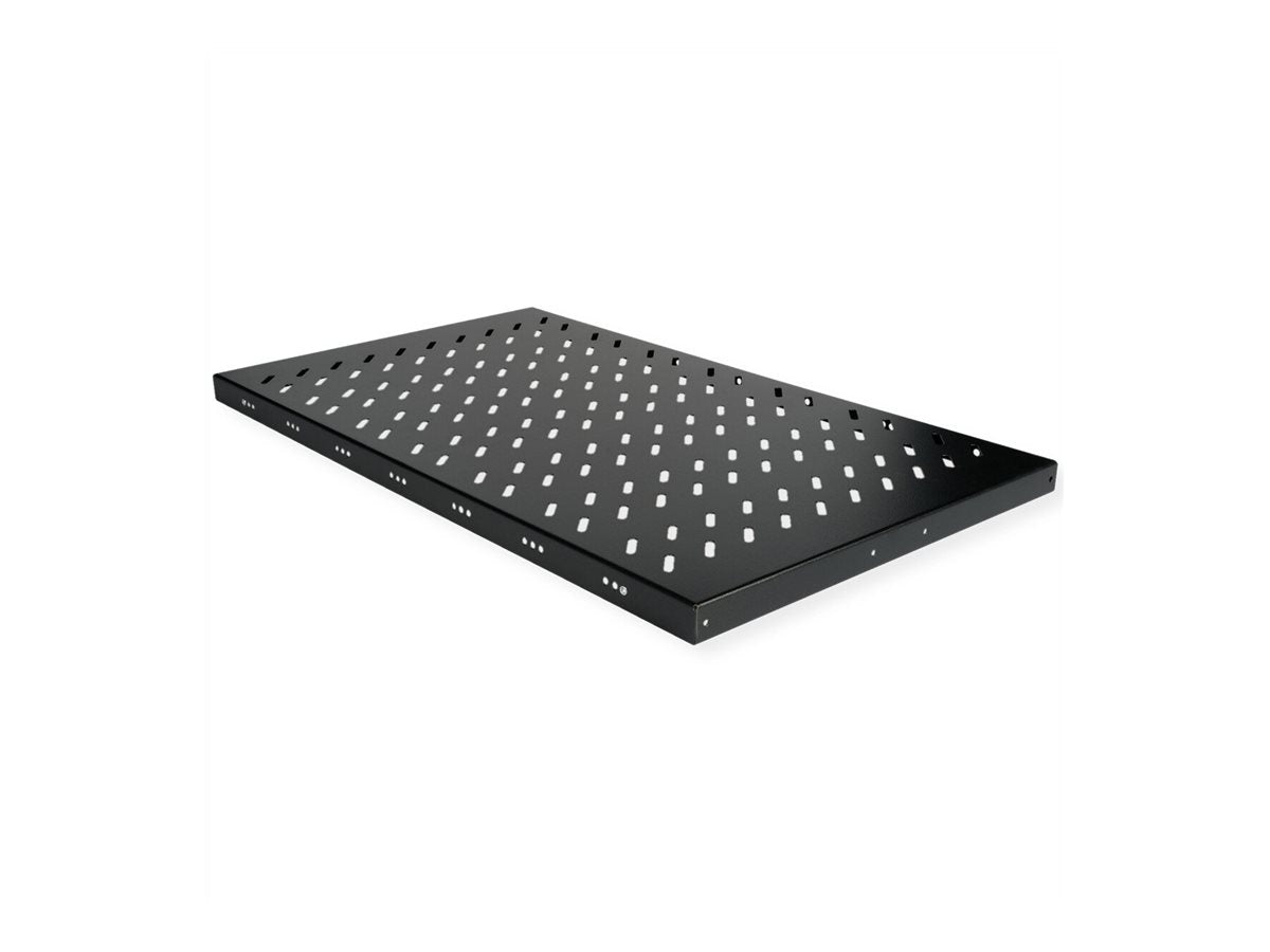 ROLINE Fachboden 48,26cm 19Zoll 1 HE 770 T 50 kg schwarz - Verpackung