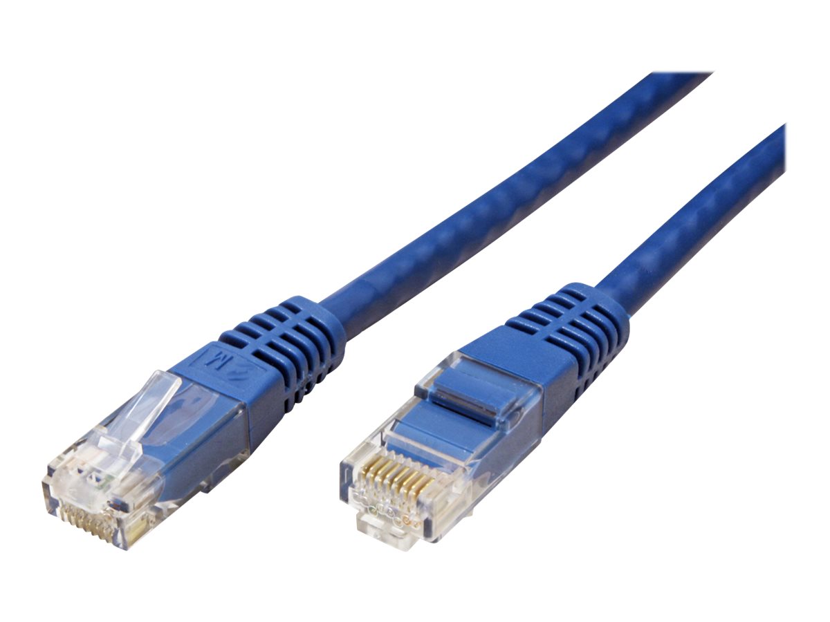 VALUE Patchkabel Kat.6 Class E UTP blau 1m Verpackung