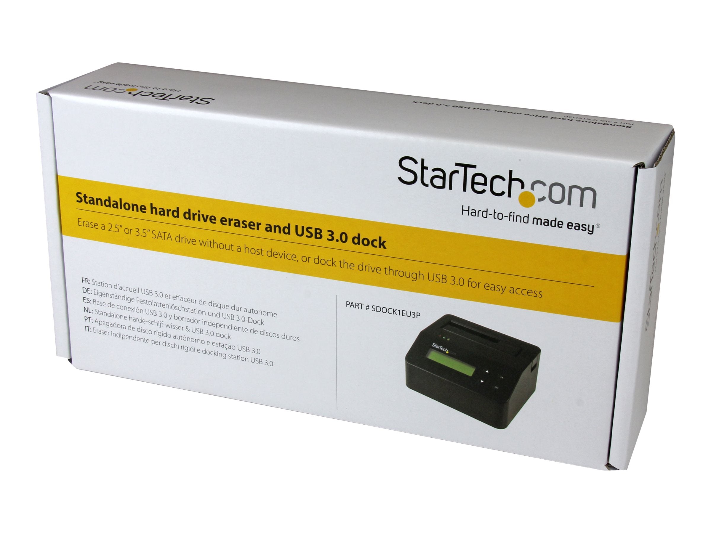 STARTECH.COM USB 3.0 Standalone Eraser Dock mit Zubehör