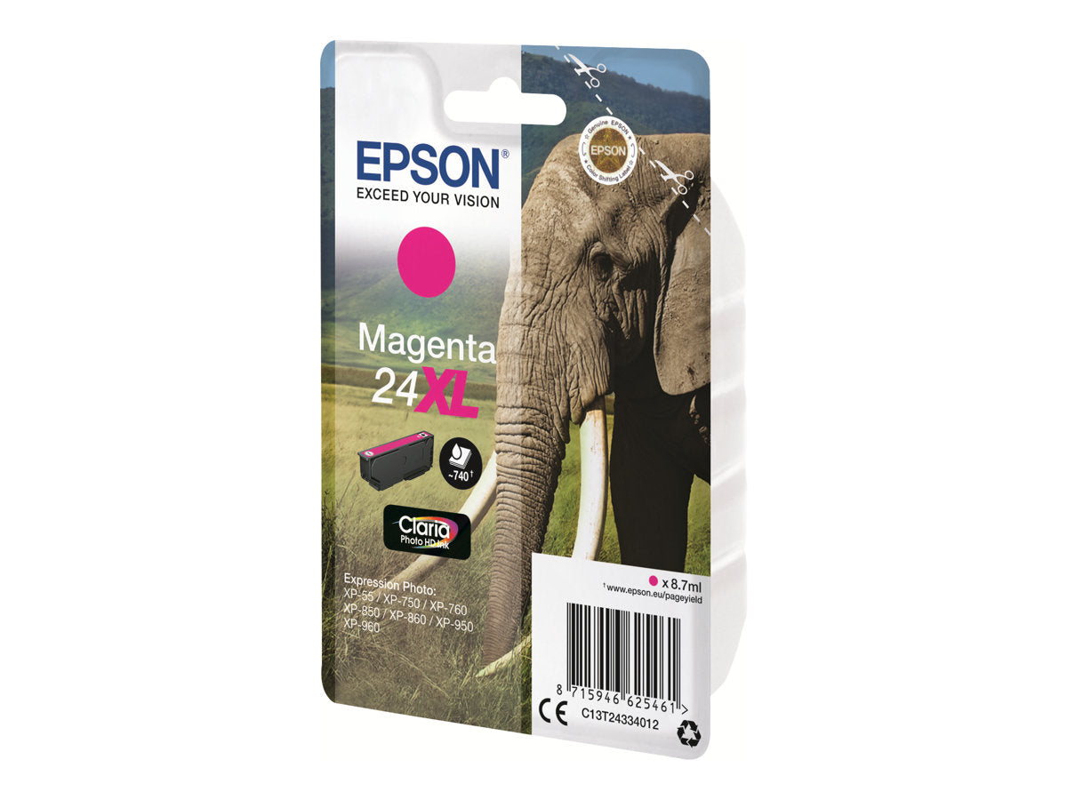 EPSON 1LB 24XL Tintenpatrone magenta Verpackung