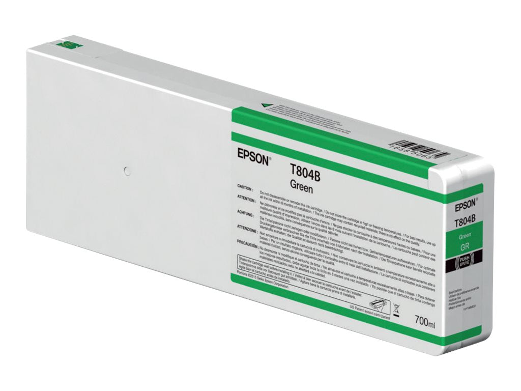 EPSON Singlepack Green T804B00 UltraChrome HDX 700ml Vorderansicht