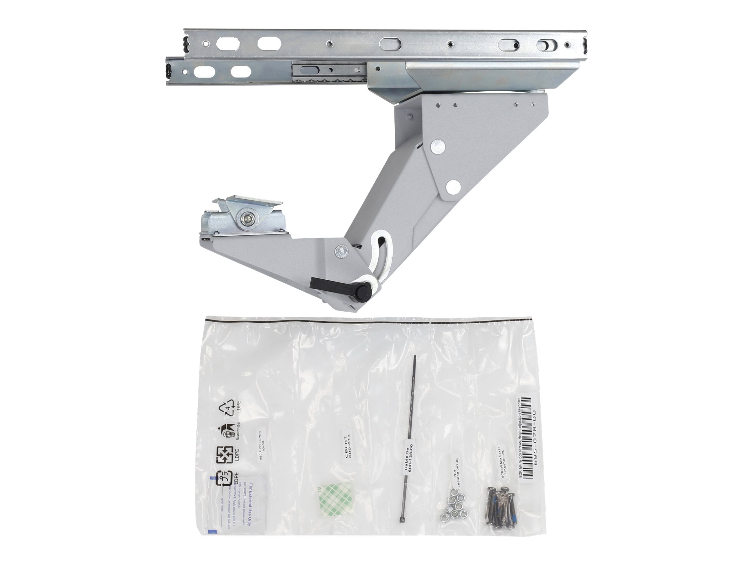 Verpackung des ERGOTRON Kit SV LCD Height Adjustable Keyboard Tray