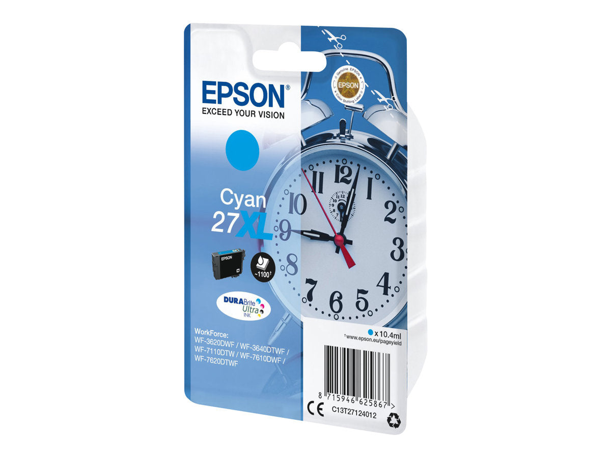 EPSON 1LB 27XL Tintenpatrone cyan hochkapazität Verpackung