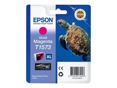 EPSON T1573 Tintenpatrone Vivid Magenta Blisterverpackung