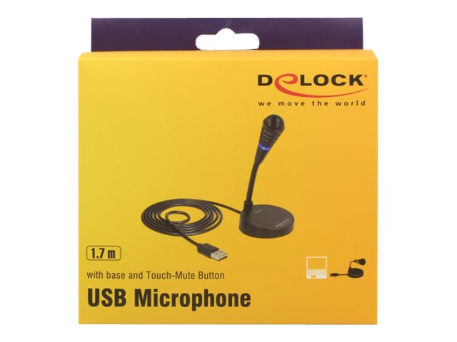 DELOCK USB Mikrofon Verpackung