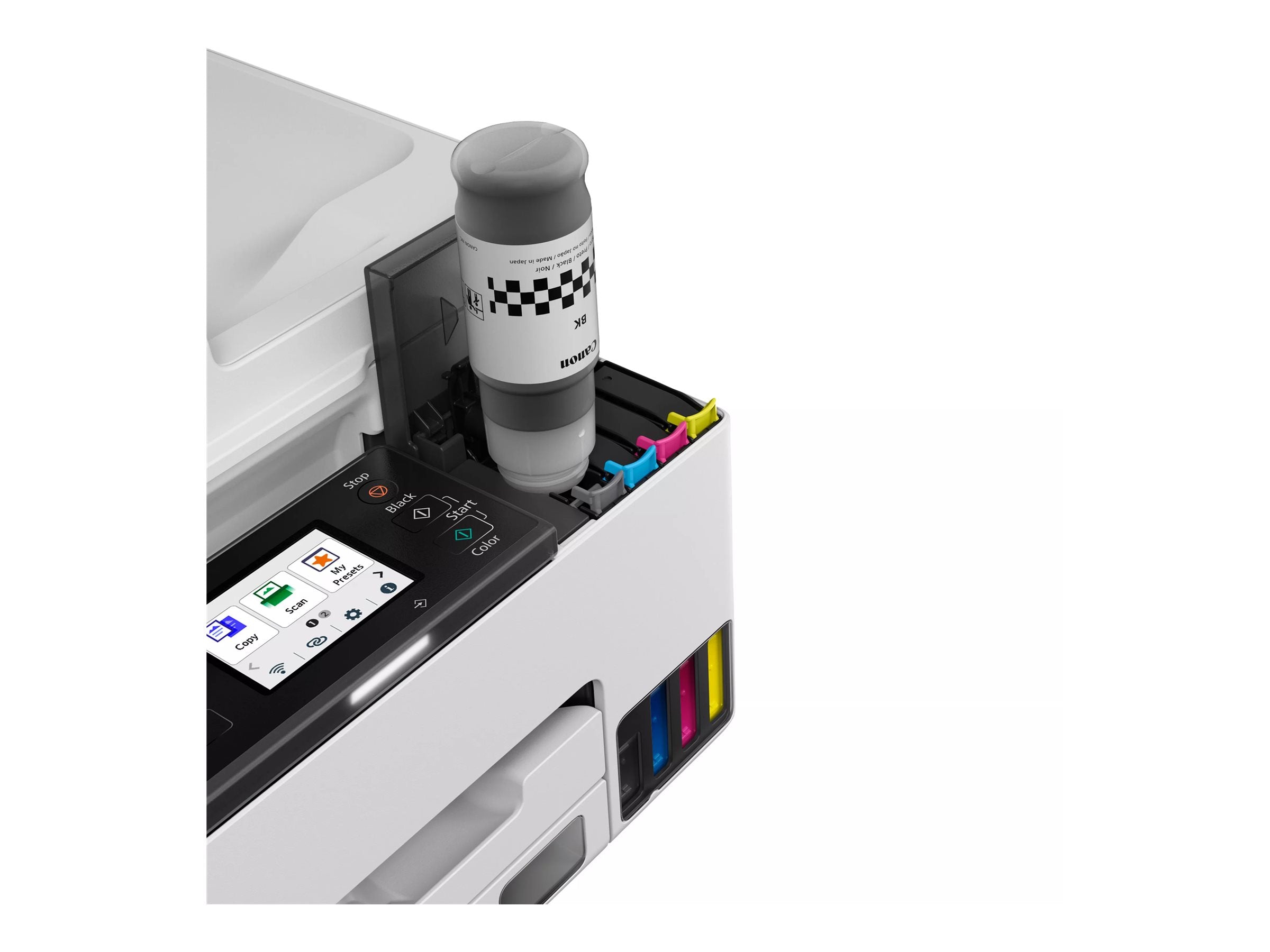 CANON MAXIFY GX2050 Multifunktionsdrucker mit geöffnetem Dokumenteneinzug