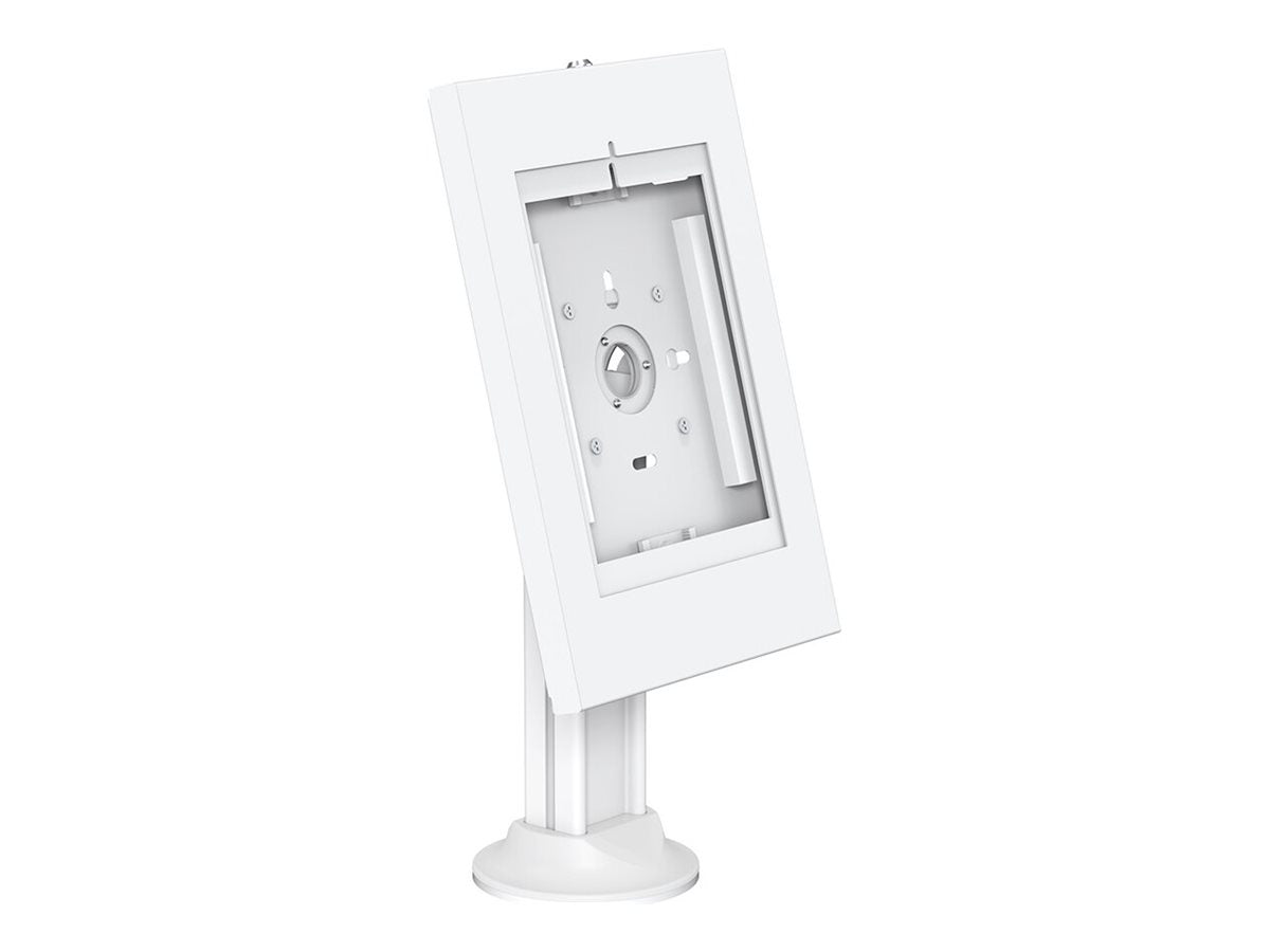 NEOMOUNTS desk grommet lockable tablet casing in Anwendung