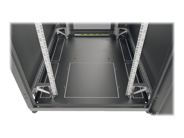 EFB 48,3cm 19Zoll Serverschrank PRO SERIE Innenansicht