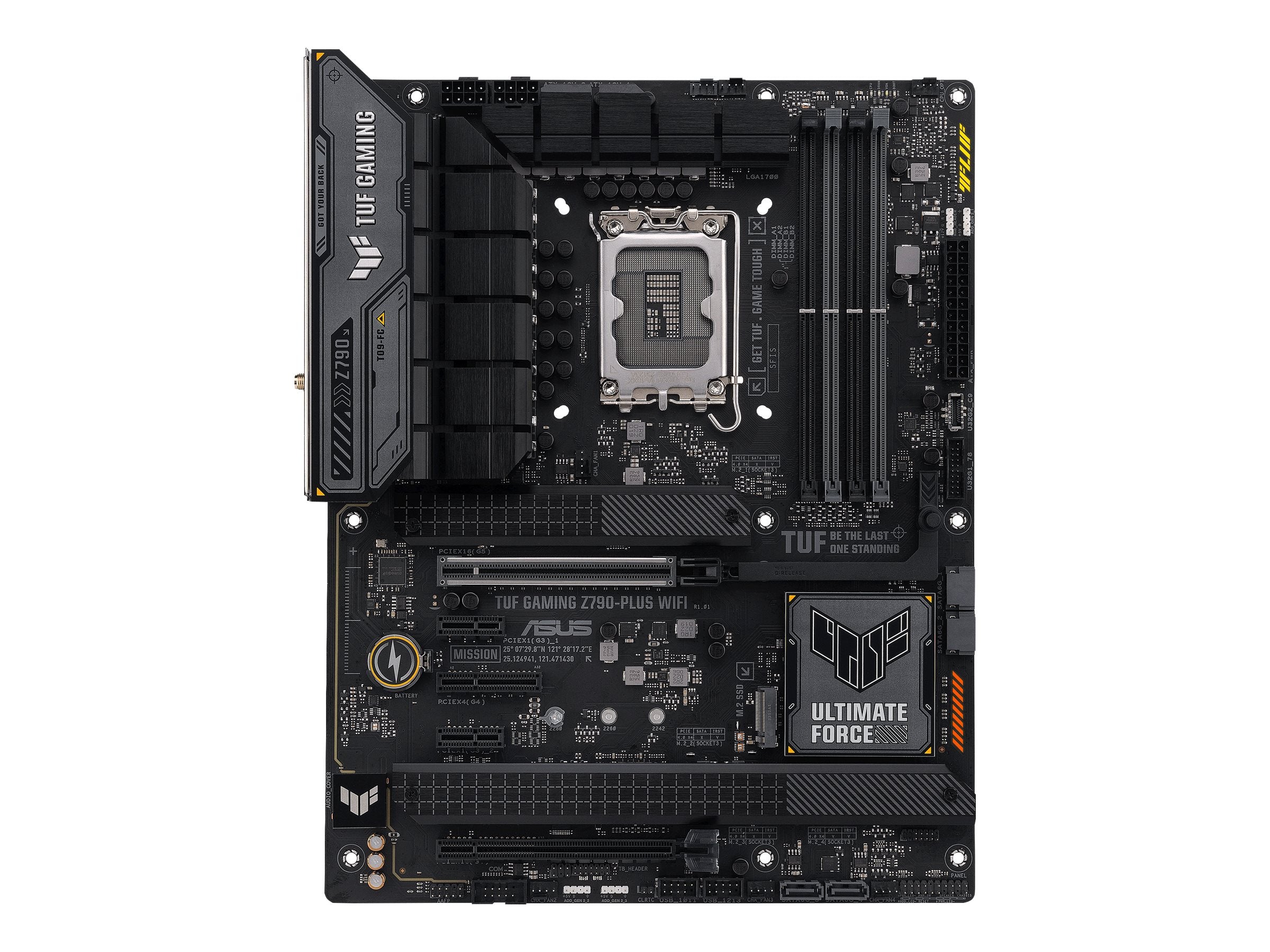 ASUS TUF GAMING Z790-PLUS WIFI Motherboard Vorderansicht