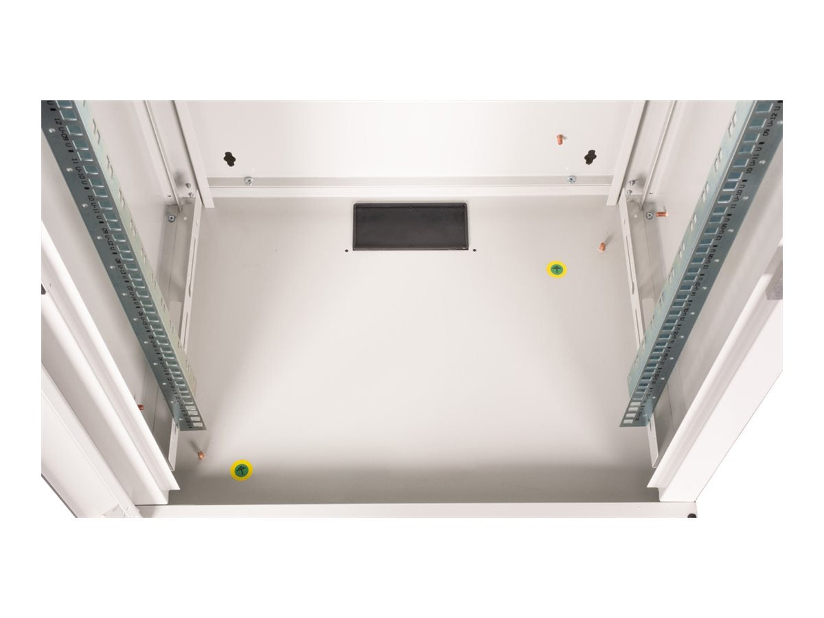 ROLINE Wandgehäuse Pro 48,26cm 19Zoll 20 HE 600x450 BxT grau - Vorderansicht