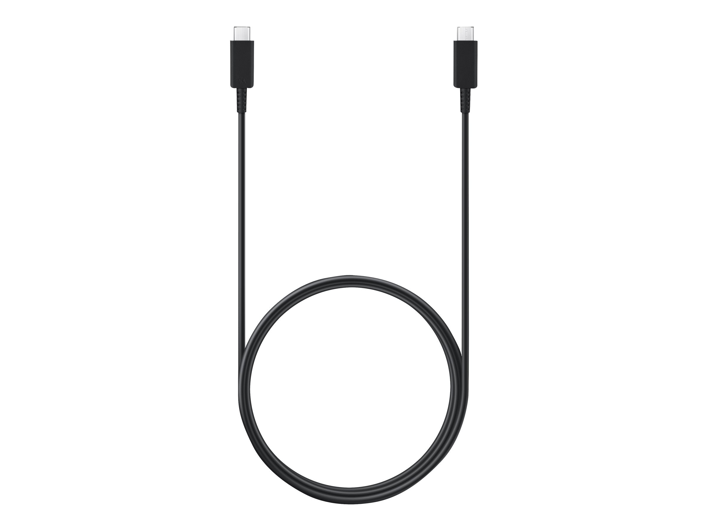 SAMSUNG USB-C zu USB-C Kabel EP-DX510 1,8m 5A Black - Vorderansicht