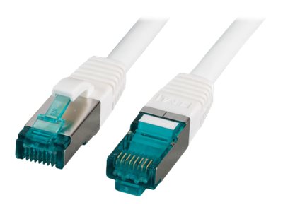 EFB RJ45 Patchkabel S/FTP Cat6A LSZH Weiss 3m - Verpackung