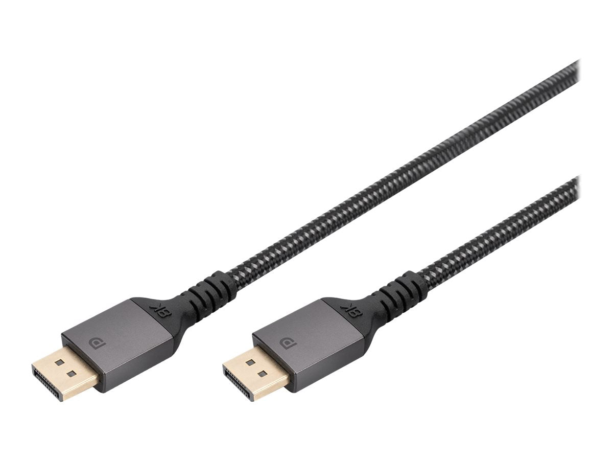 DIGITUS PREMIUM DP1.4 DP to DP 8K/60hz 2m Kabel - Vorderansicht
