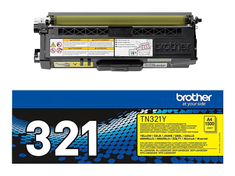 BROTHER TN-321Y Toner gelb Detailansicht