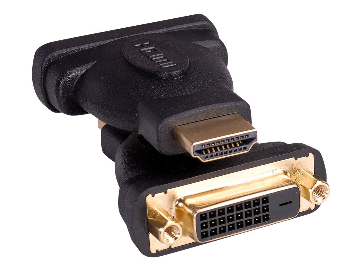 ROLINE HDMI-DVI Adapter HDMI ST / DVI-D BU Vorderansicht