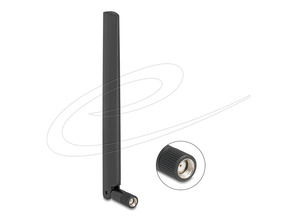 DELOCK WiFi 7 Antenne RP-SMA Stecker Vorderansicht