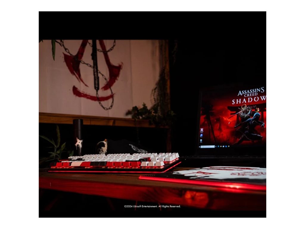 LEXIP X UBISOFT Assassins Creed Shadows DISCIPLE Box PC Game Keyboard RGB-Beleuchtung