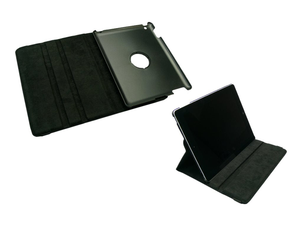 SANDBERG iPad Air 2 Rotate Cover stand schwarz Vorderansicht