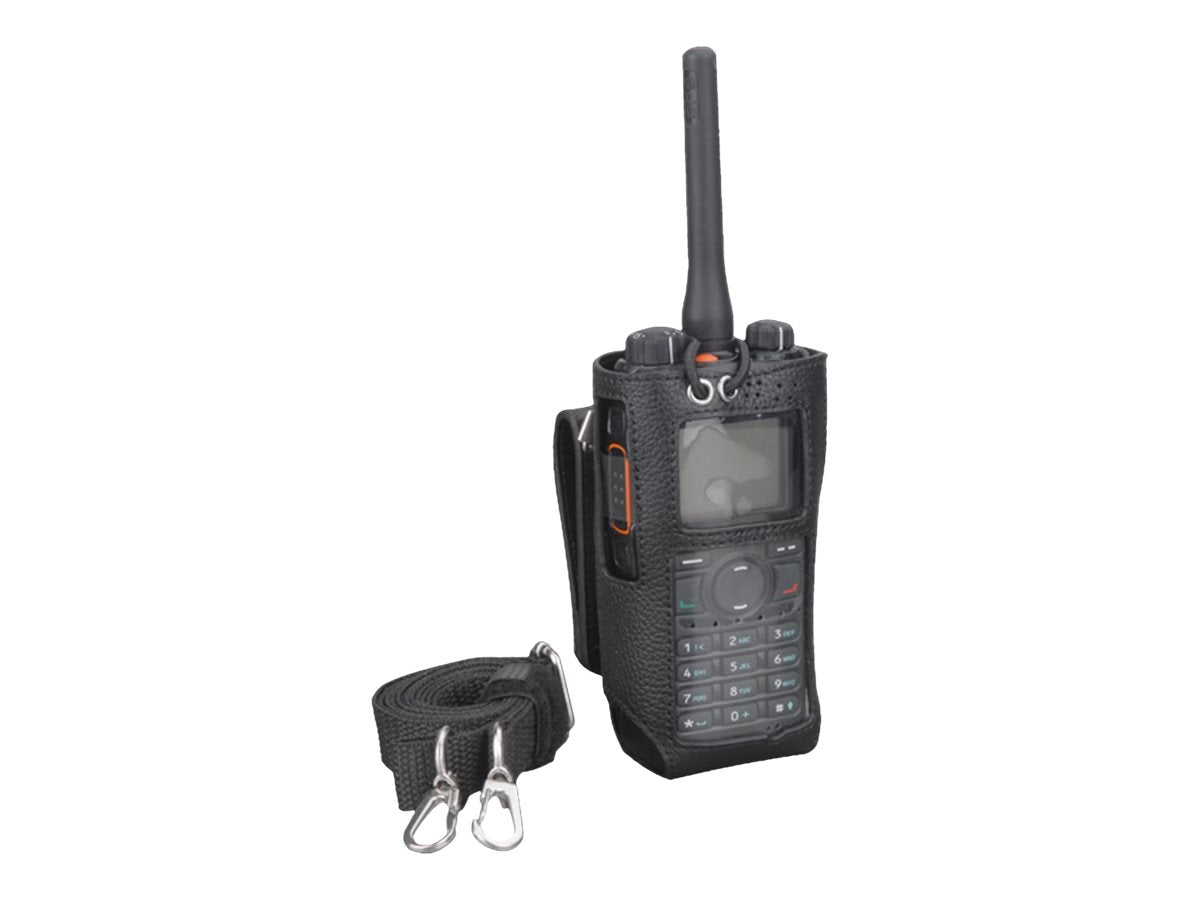 HYTERA Ledertasche LCY003 Vorderansicht