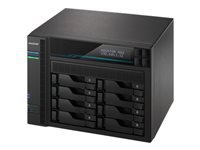ASUSTOR AS6508T 8 Bay NAS Intel ATOM C3538 8GB DDR4 10GbE x2 2.5GbE x2 USB 3.2 Gen-1 x2 M.2 SSD 2280/2260/2242 SATA/PCIe SSD x2