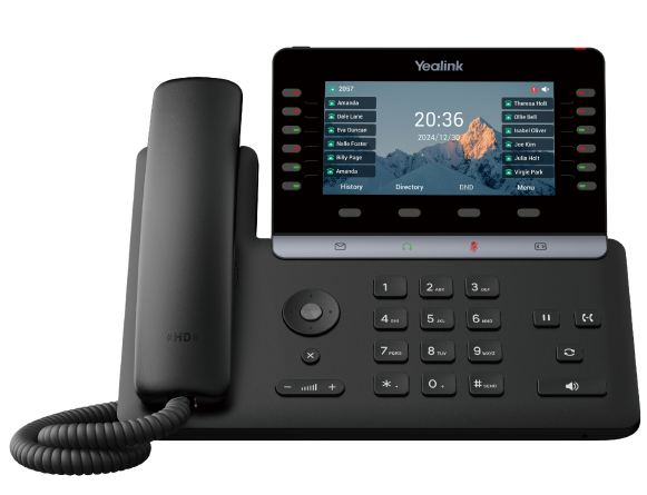 YEALINK SIP-T85W VoIP-Telefon mit Zubehör