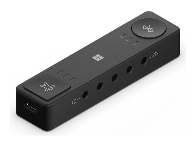 Vorderansicht des MICROSOFT Adaptive Hub Comm XZ/NL/FR/DE/IT/PL Black 1 License