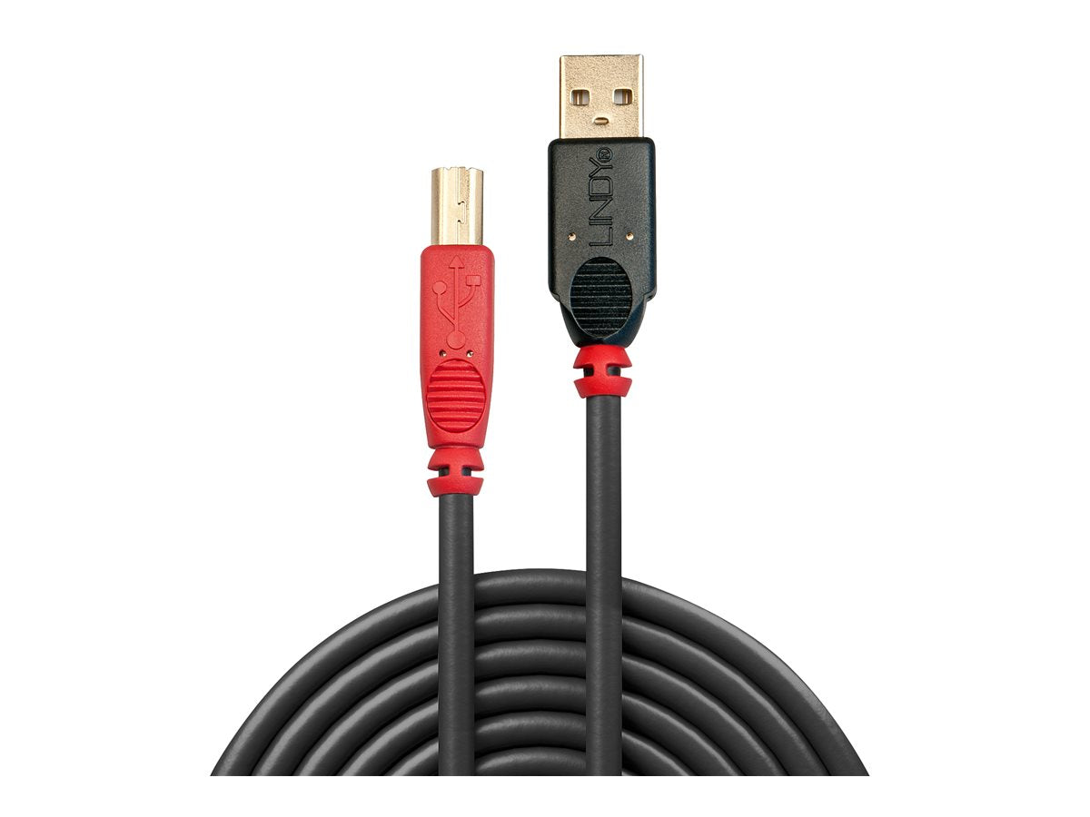 LINDY USB 2.0 Aktivkabel A/B 10m Verpackung