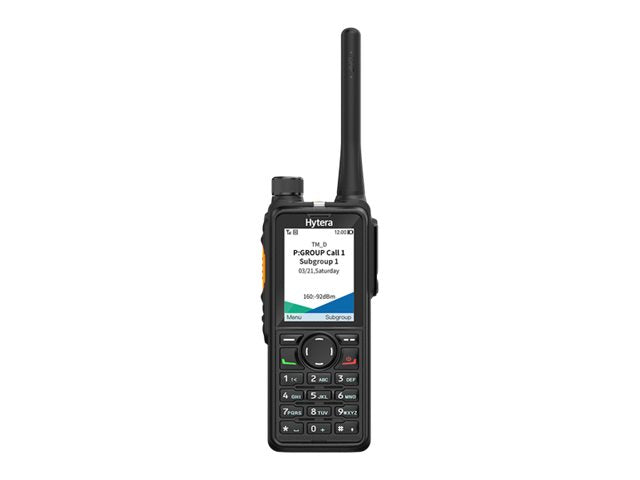 HYTERA HP785G BT Uv UHF 350-470MHz Funkgerät Vorderansicht
