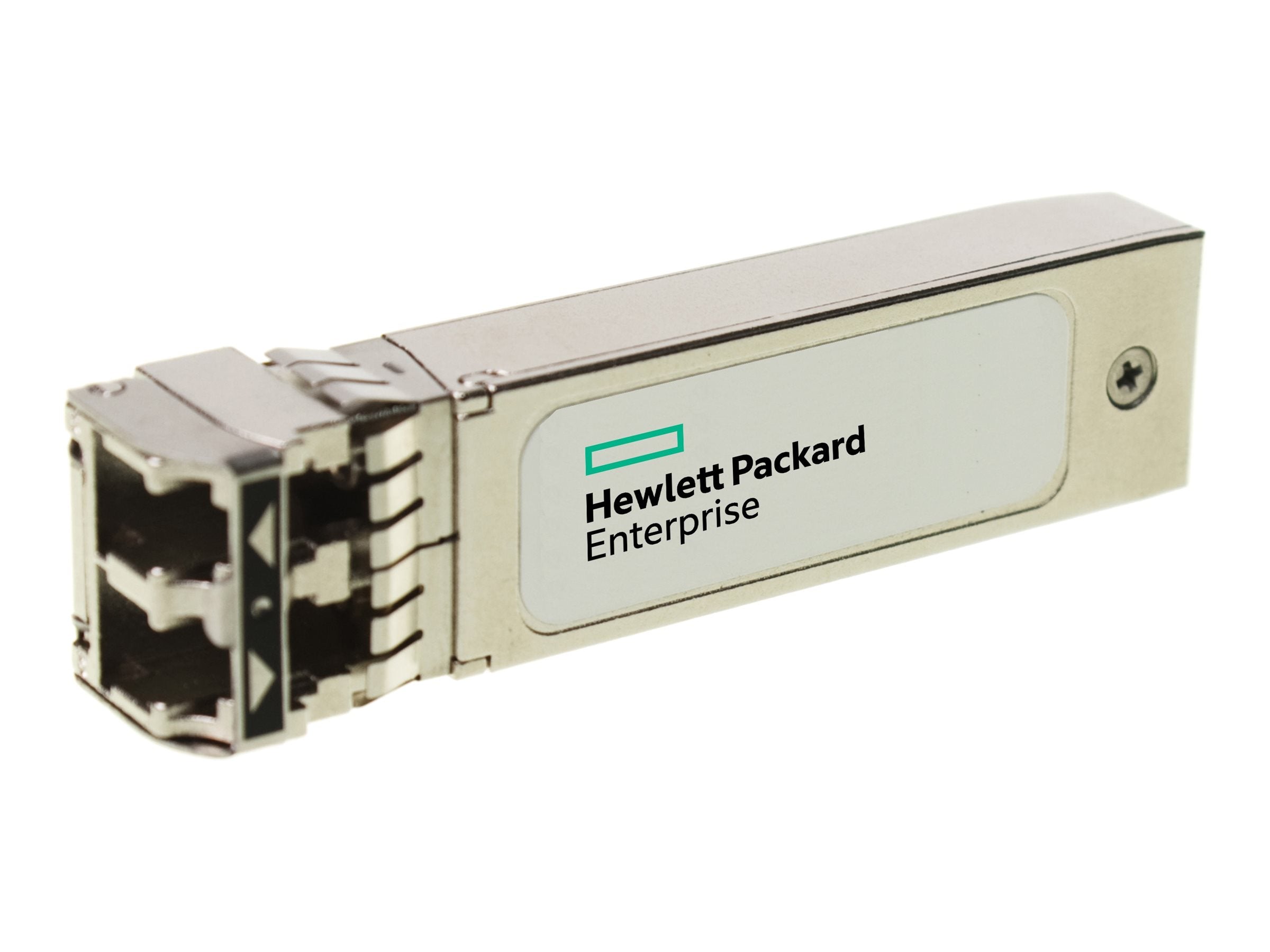ARUBA HPE Aruba Networking 10G ER SFP+ LC 40km SMF C-Class Transceiver Vorderansicht