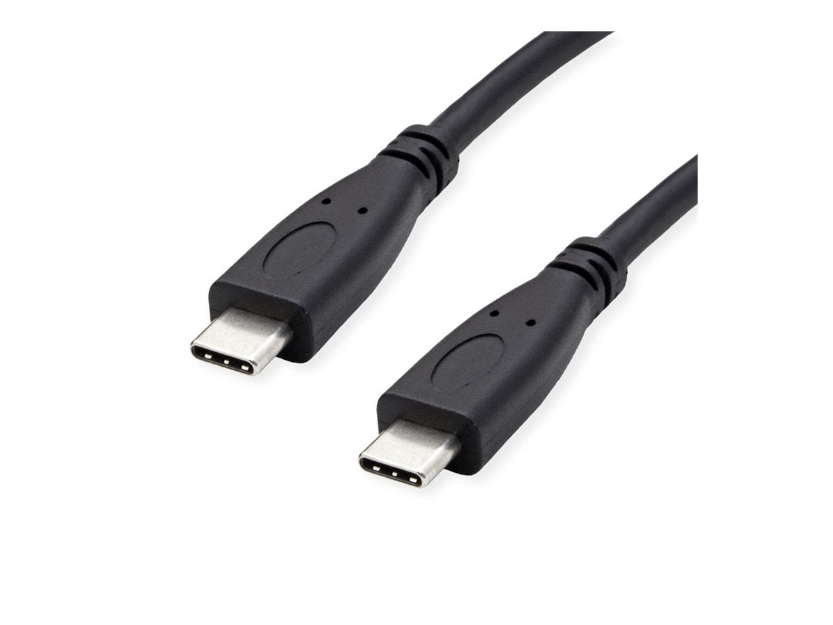 ROLINE RM USB 3.2 Gen 2 Kabel C-C ST/ST 10Gbit/s Emark 100W schwarz 1m - Verpackung