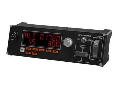 LOGITECH Multi Panel Flugsimulator-Instrumentenbrett - LED-Display