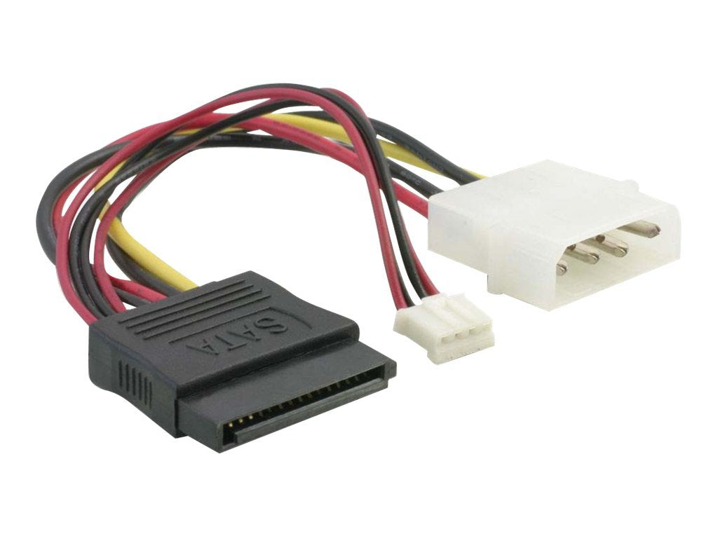 DELOCK Wechselrahmen SATA 8.9cm 3.5Zoll 1x 6.4cm 2.5Zoll HDD Vorderansicht