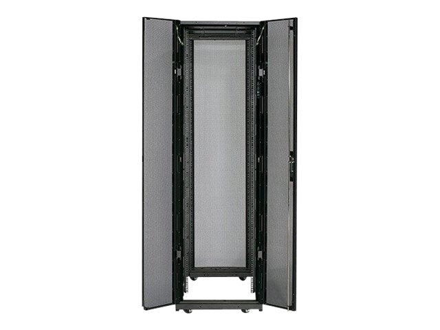 APC NetShelter SX 48U 600mm Wide x 1200mm Deep Enclosure with Doors and No Sides Black