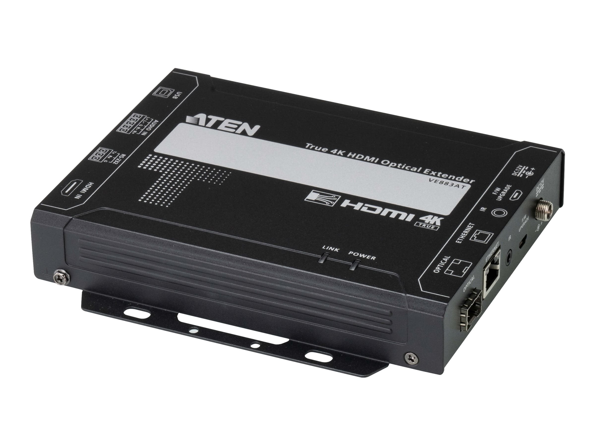 ATEN VE883ATK2 4K HDMI Optischer Extender Vorderansicht