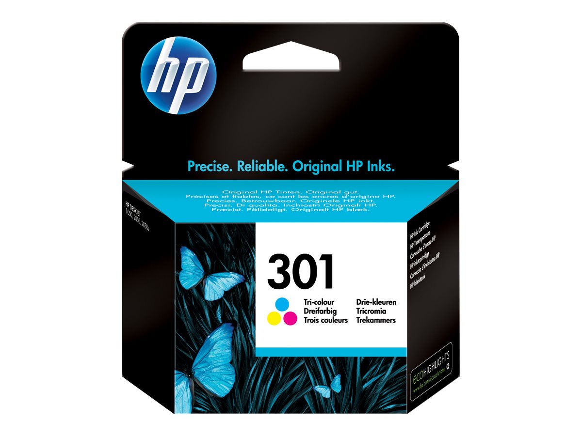 HP 301 original Tintenpatrone CH562EE UUS Verpackung
