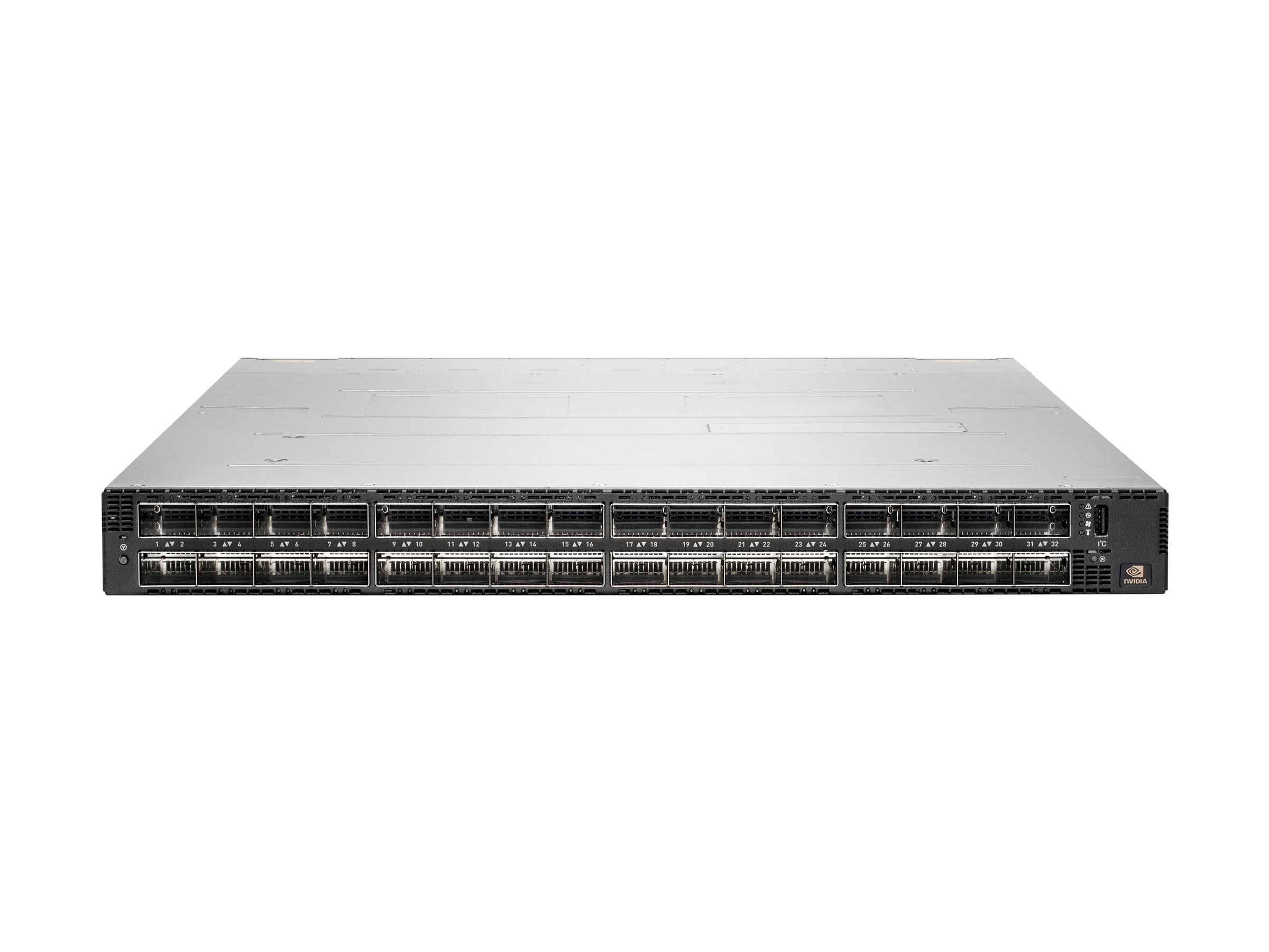HPE NVIDIA InfiniBand NDR 64-port OSFP Power to Connector Airflow Switch