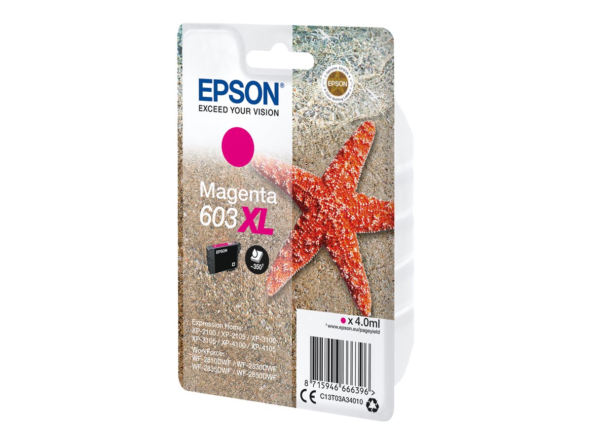 EPSON 603XL Tintenpatrone Magenta Verpackung