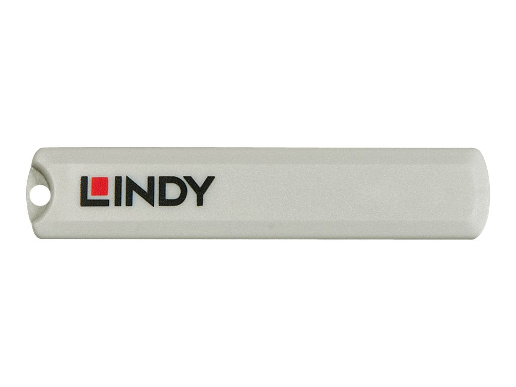 LINDY USB Typ C Port Schloss blau - Verpackung
