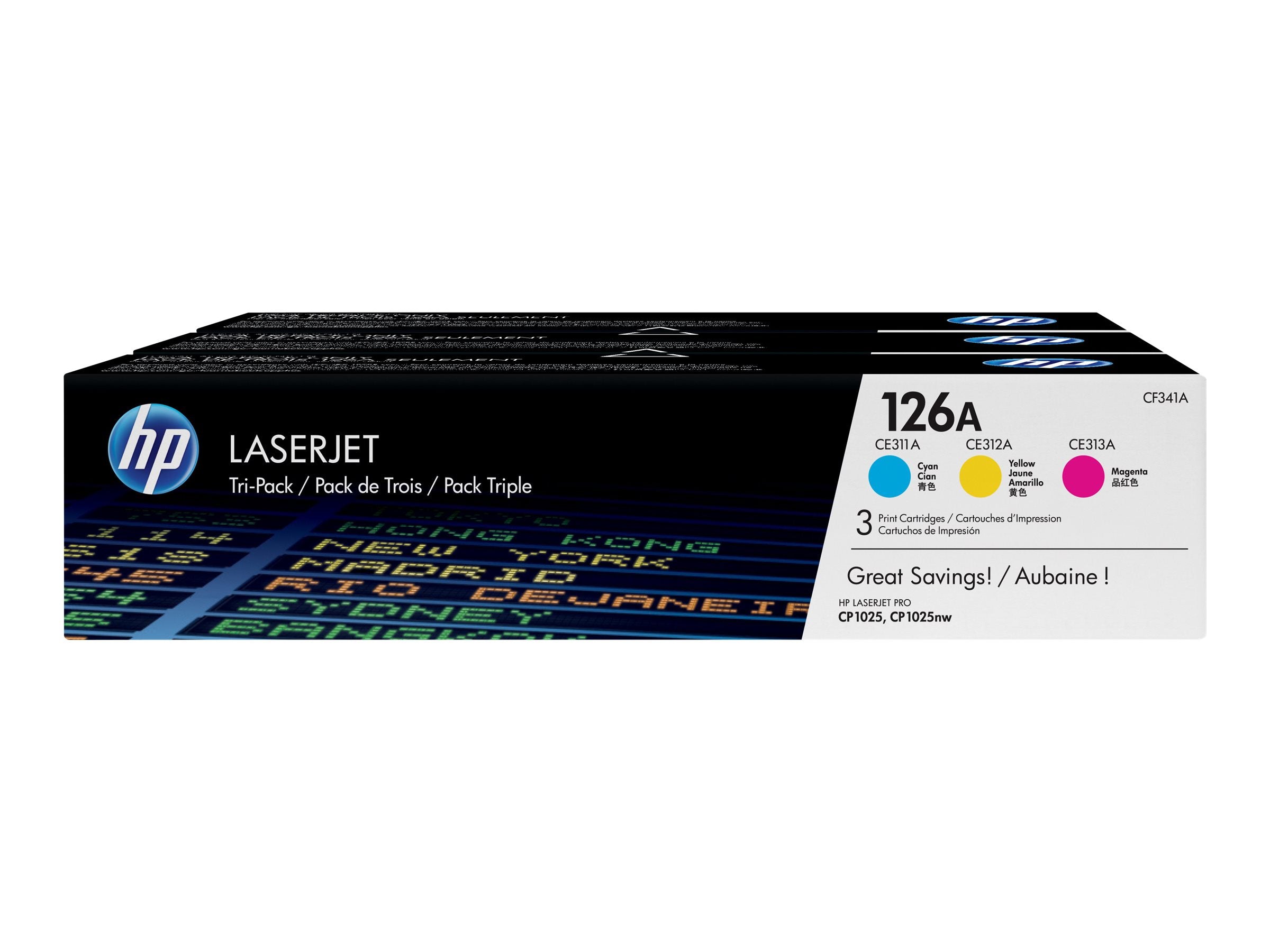HP 126A Tonerpatrone Vorderansicht