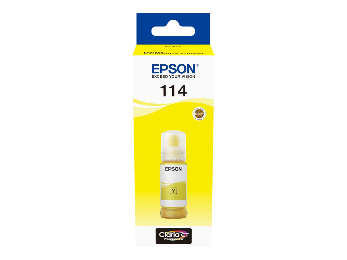 EPSON 1LB 114 EcoTank Yellow Nachfülltinte im Einsatz