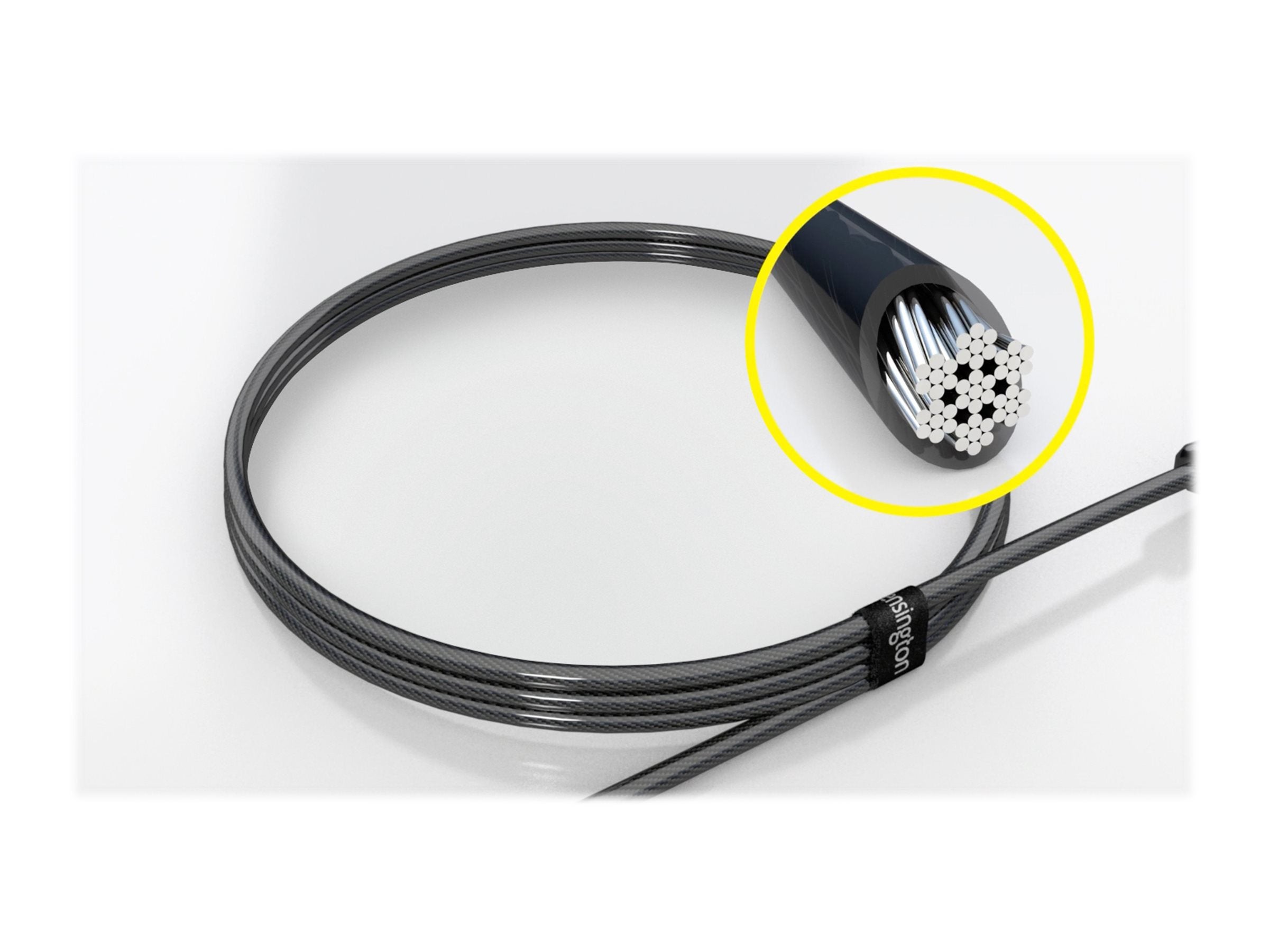 KENSINGTON NanoSaver Dual Head L-Keyed Lock Detailansicht
