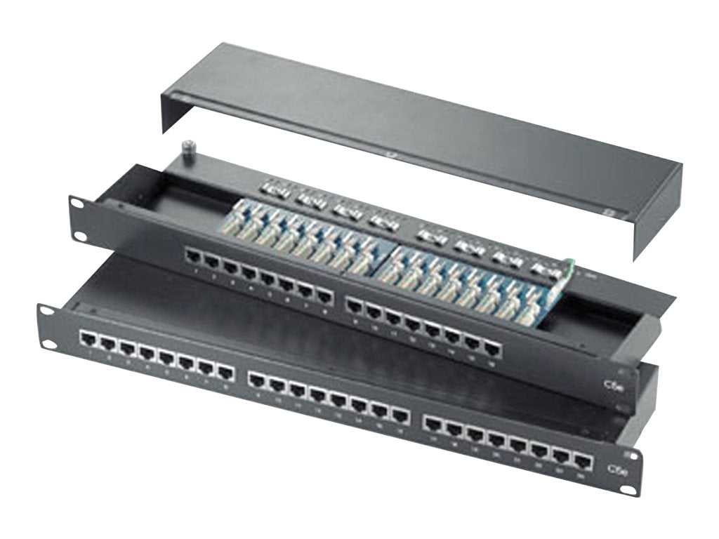 ROLINE 48,26cm 19Zoll-Patchpanel Detailansicht