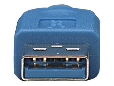 TECHLY USB3.0 Anschlusskabel blau 3m Detailansicht